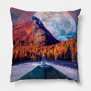 Pyramid Space Outer Galaxy Pillow