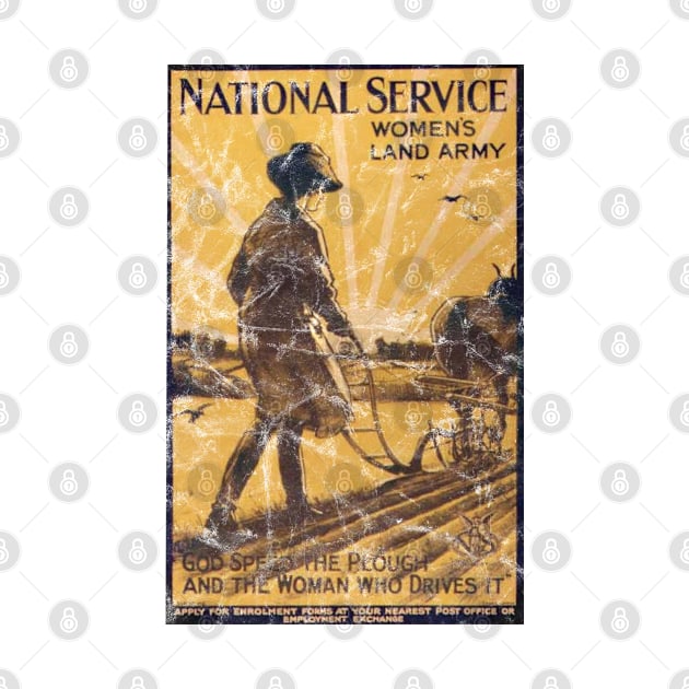 National Service - Women's Land Army by Slightly Unhinged