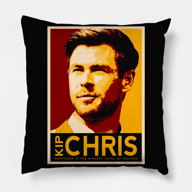 KIP CHRIS Pillow by JonWKhoo