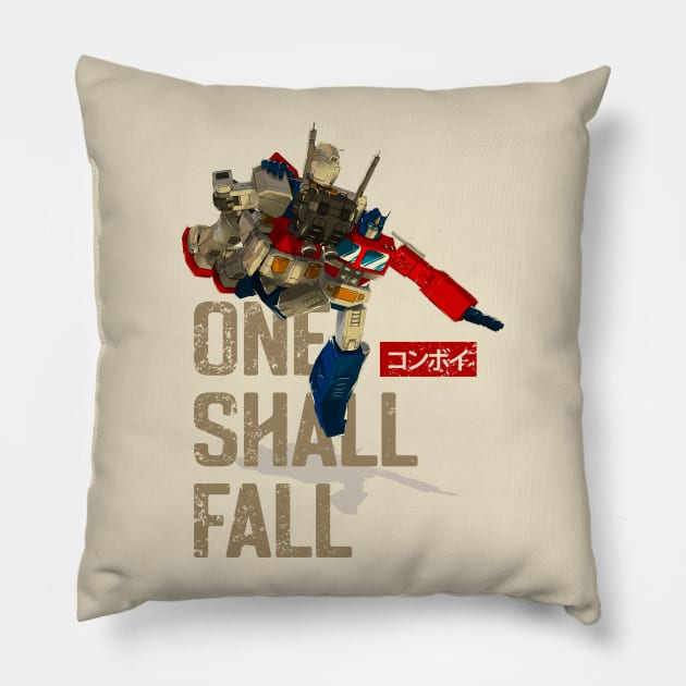 One Shall Stand (Hero Edition) Pillow by manoystee