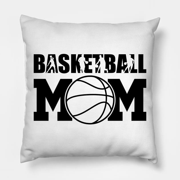 Basketball Mom Shirt Pillow by SeleART