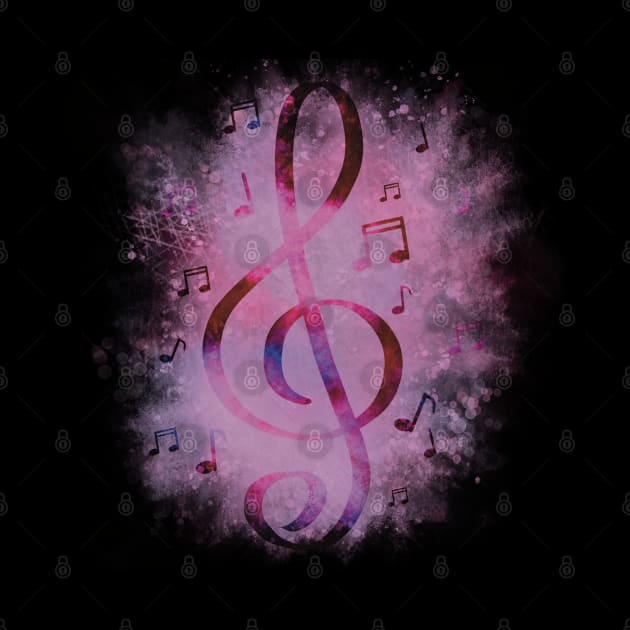 Composer music clef by Xatutik-Art