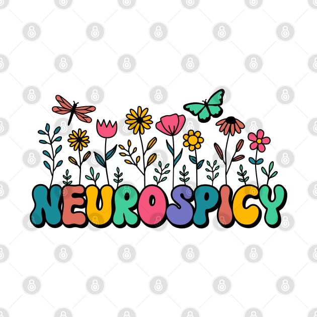 Neurospicy Neurodiversity Autism Awareness by Clothspell