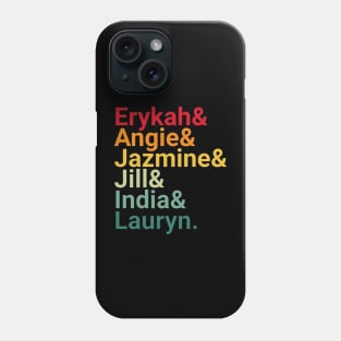 Erykah Angie Jazmine - Retro Phone Case