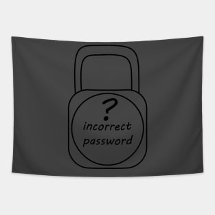 Lock incorrect password Tapestry