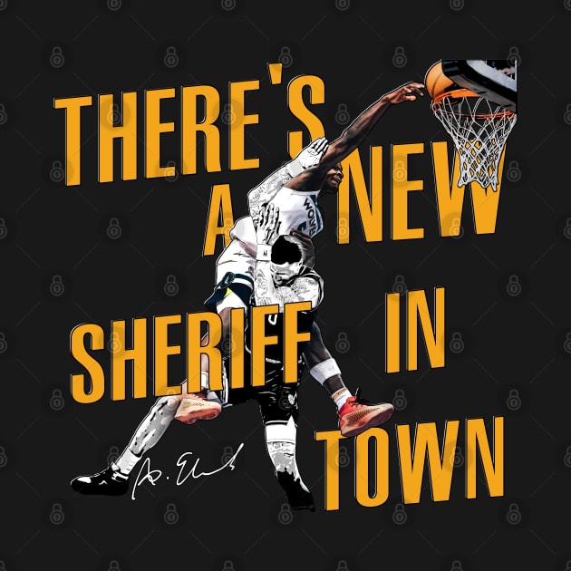 There's New Sheriff in Town by Buff Geeks Art
