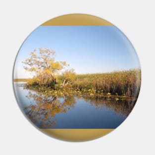 Marsh Reflection - Point Pelee National Park, Ontario, Canada Pin