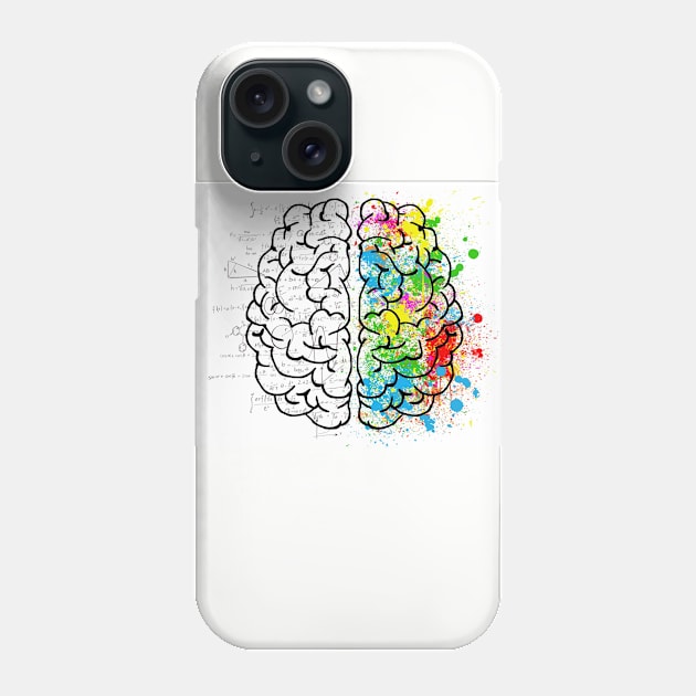 Creative design for men, women and children. Brain. Phone Case by IPRINT