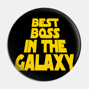 Best Boss in the Galaxy Pin