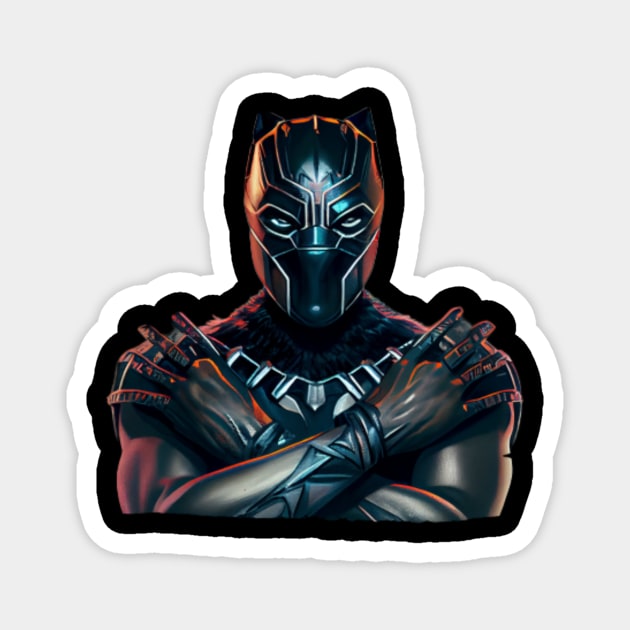 BLACK PANTHER WAKANDA FOREVER Magnet by Pixy Official