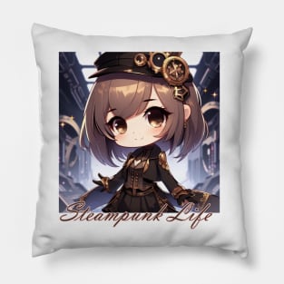 Steampunk Life Pillow