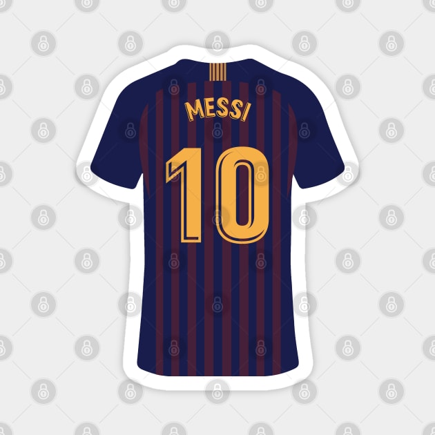 Messi Jersey Magnet by slawisa