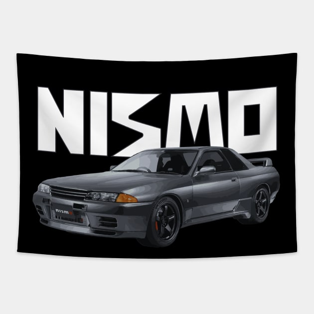 NISSAN SKYLINE R32 GTR V-SPEC II BNR32 NISMO S-TUNED Tapestry by cowtown_cowboy