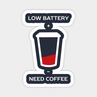 Funny Coffee Humor T-Shirt Magnet