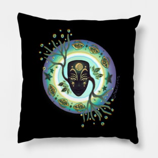 Green Nature Spirit Pillow