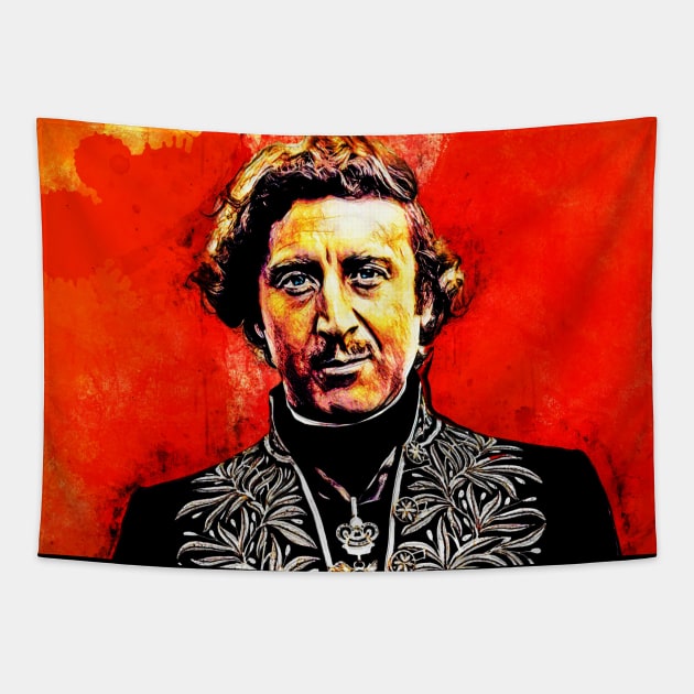 Portrait of a Young Frankenstein Tapestry by UnlovelyFrankenstein