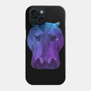 Galaxy Hippo Phone Case