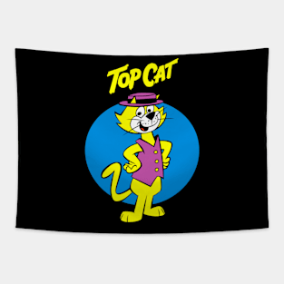 Top Cat Funny Cartoon Tapestry
