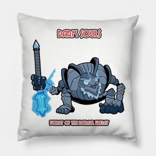 Vordt of the Boreal Valley in Cuphead Style! Pillow