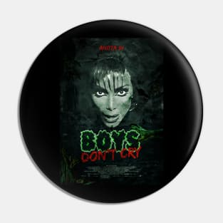 Anitta Boys Don't Cry Horror Movie Poster Pin