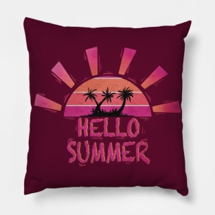 Happy last day of school teacher student hello summer Pillow