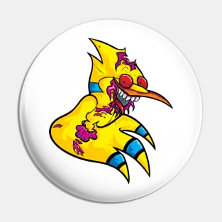 Zombie Bird Pin