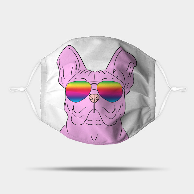Hipster Pink Frenchie French Bulldog Dog With Rainbow Sunglasses Digital Drawing Gift Ideas For A Frenchie Mom Frenchie Dog Mask Teepublic French bulldog felt ornament plushie christmas tree, stocking stuffer cute french bulldog ornament, hand sewn gift under 20, holiday decor v#felt #filz #filzpuppen #feltdolls #craftwithkids #bastelnmitkindern. teepublic