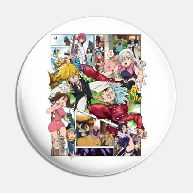 Pin de Greenie Tales em Nanatsu no taizai em 2023