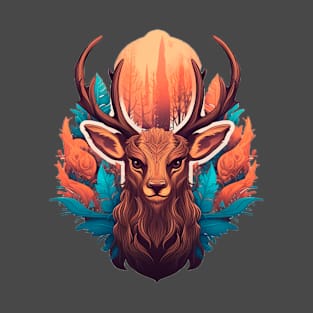 deer portrait T-Shirt