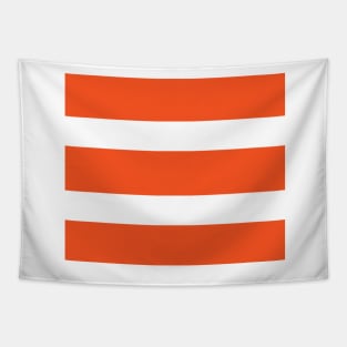 Persimmon stripes Tapestry