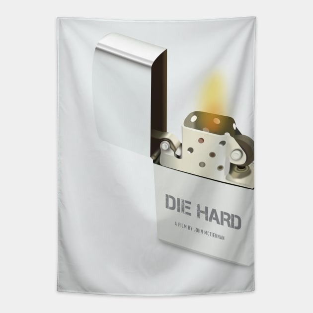 Die Hard - Alternative Movie Poster Tapestry by MoviePosterBoy