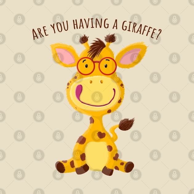 Little Gregor Giraffe Speaks Cockney Rhyming Slang by brodyquixote