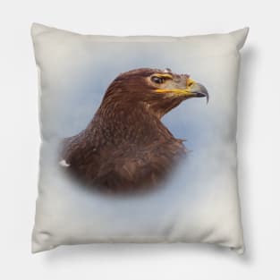 Steppe eagle Pillow