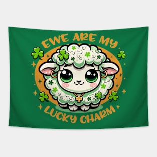 Lucky Charm Sheep - St. Patrick's Day Themed Tapestry