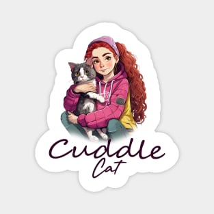 Cuddle Cat Magnet