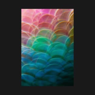 Mermaid Scale Paillettes Photographed Through A Prism T-Shirt