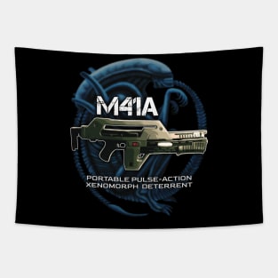 M41A Pulse Rifle: Portable Pulse-Action Xenomorph Deterrent Tapestry