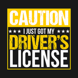 Passing Driving License gift passed driving test | driver's license T-Shirt