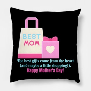 Happy Mother's Day (Motivational and Inspirational Quote) Pillow