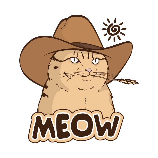 Cat cowboy by My Happy-Design