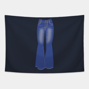 70's denim jeans Tapestry