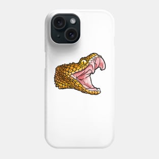 A fierce King cobra snake Phone Case