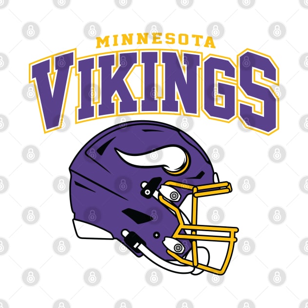 Vikings Football by Cemploex_Art