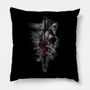 FallOut,Nuclear Explosion Graphic T-Shirt 8501 Pillow