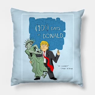 100 Days of Trump Pillow