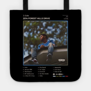 J. Cole - 2014 Forest Hills Drive Tracklist Album Tote