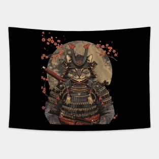 Cat Ninja Tales Silent Whiskers Tapestry