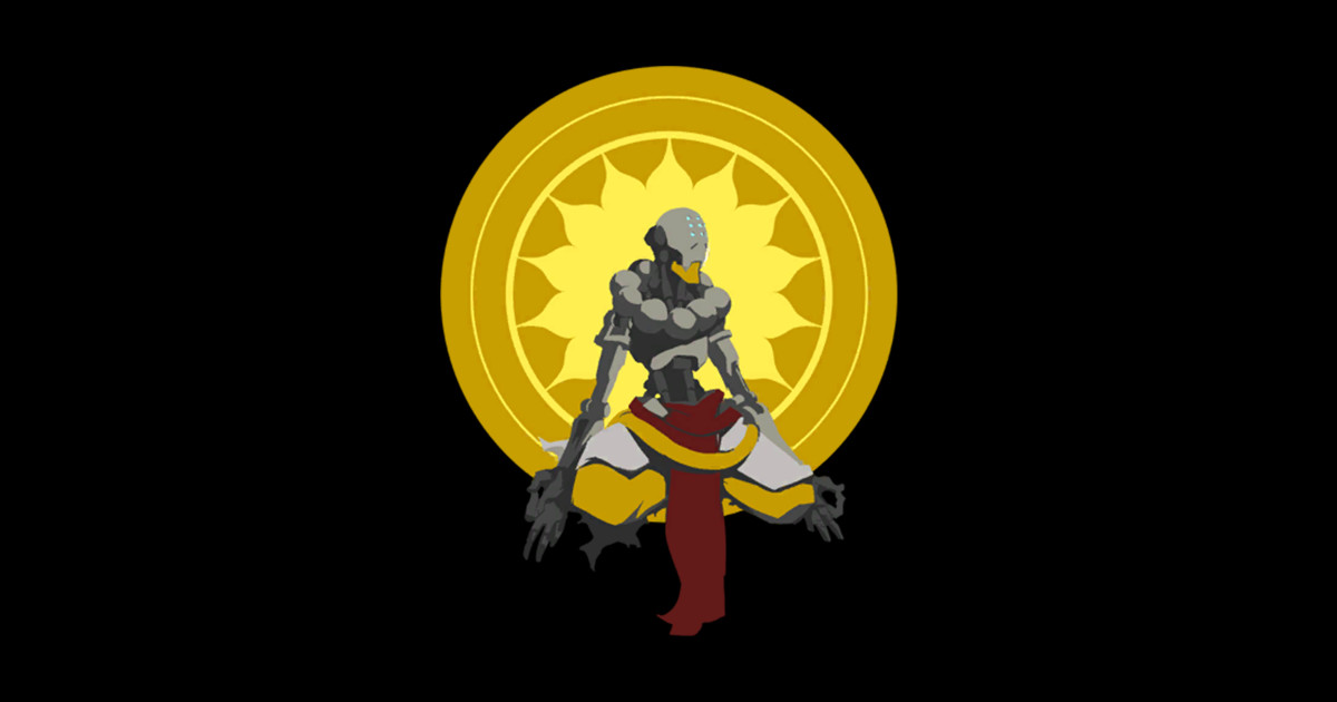 Zenyatta Aura Zenyatta Sticker TeePublic