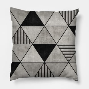 Concrete Triangles 2 Pillow