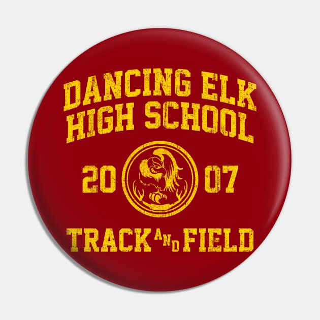 Dancing Elk Track and Field (Juno) Pin by huckblade